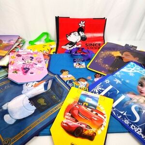 Disney Kids Gift Bag Set - Multi-Color 20 Bags Most Reuseable